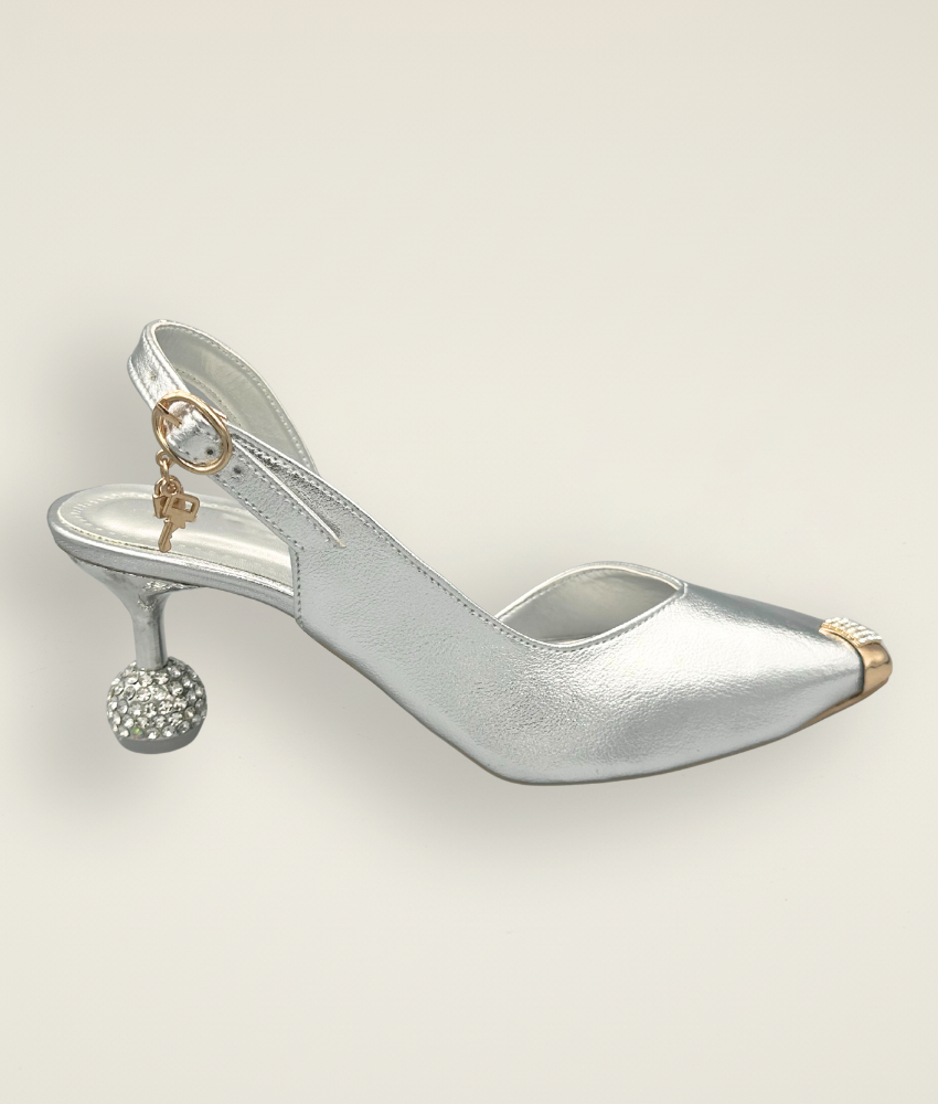 Crystal Charm Heels MH10022