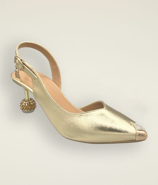 Crystal Charm Heels - MH10022