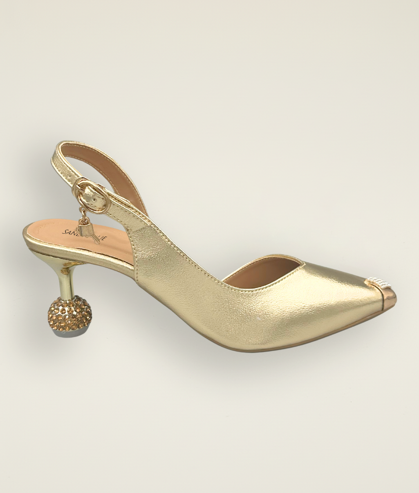 Crystal Charm Heels MH10022