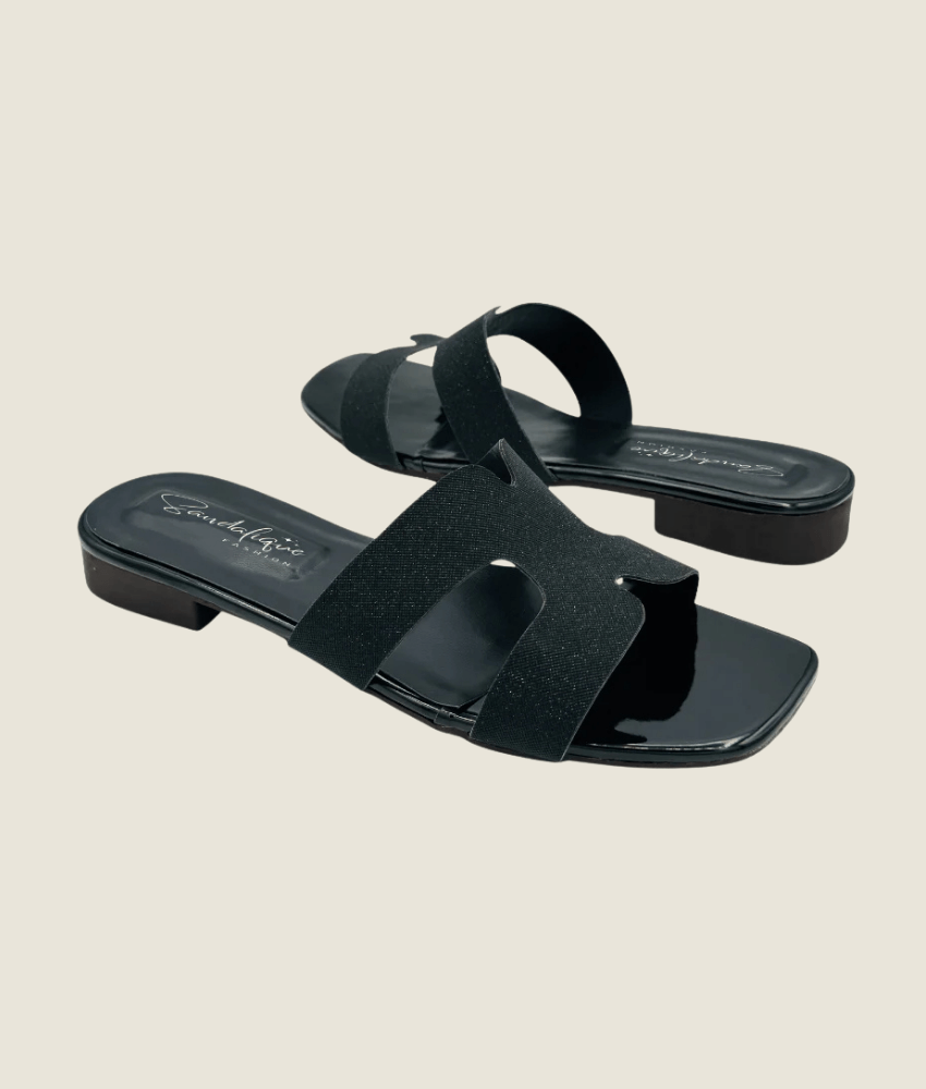 Casual Open Flat Slipper – FT10030 - Sandalique Flats