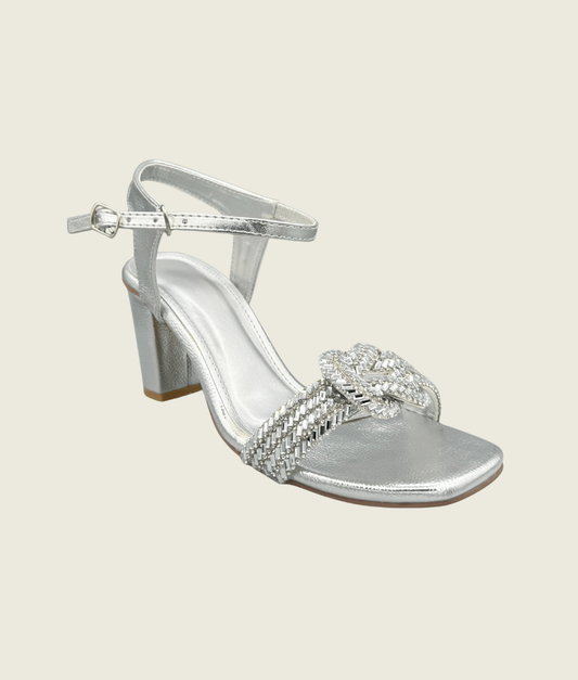 Classic Knot Block Heel - HH10020