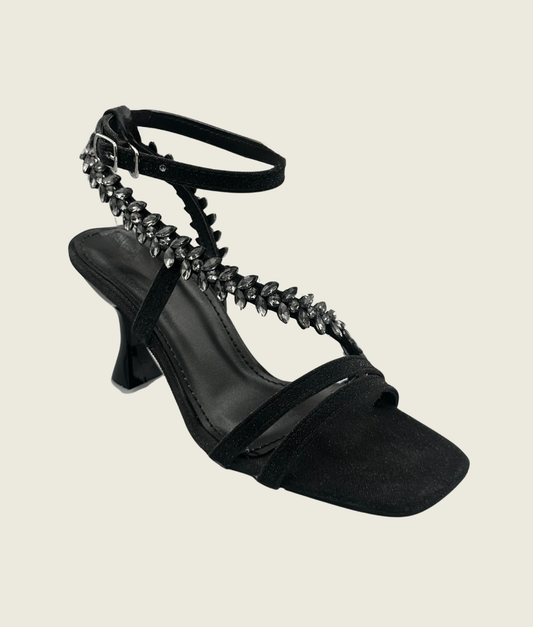 Crystal Vine Strappy Heels - MH10011