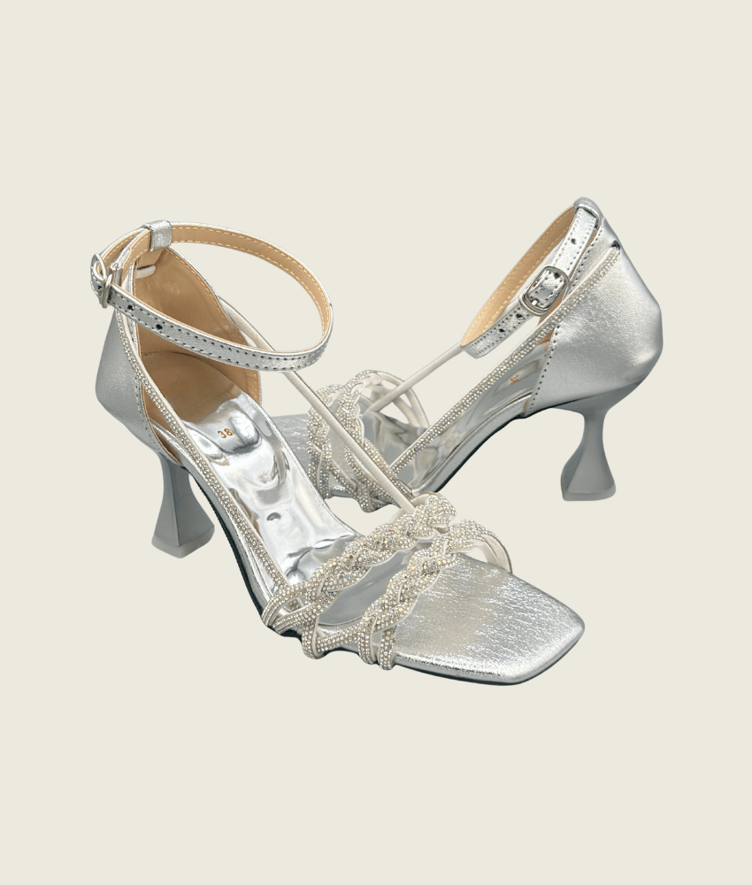 GleamLace Ankle Heels HH10014