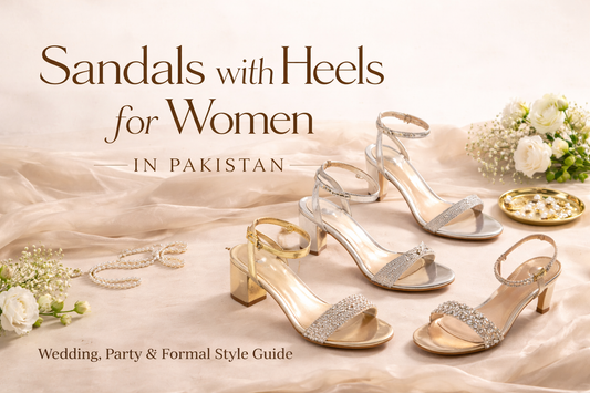 Sandals with Heels for Women in Pakistan: Wedding, Party & Formal Style Guide