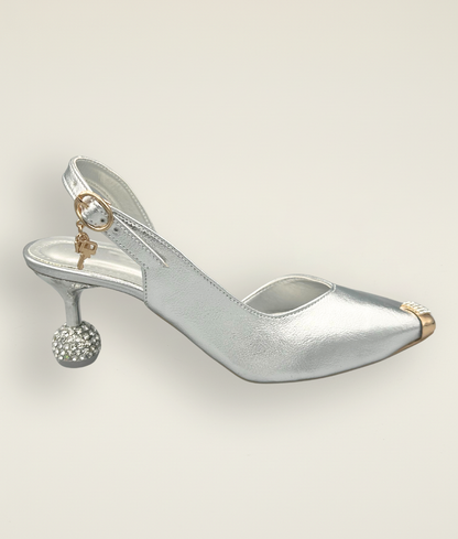 Crystal Charm Heels MH10022