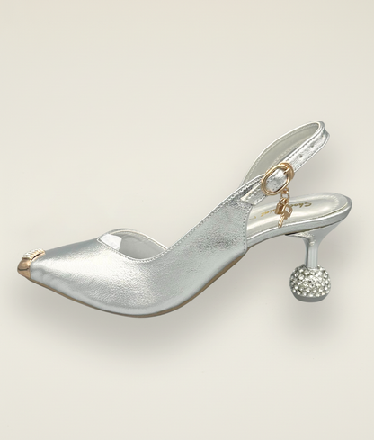 Crystal Charm Heels MH10022