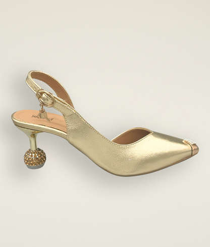 Crystal Charm Heels MH10022
