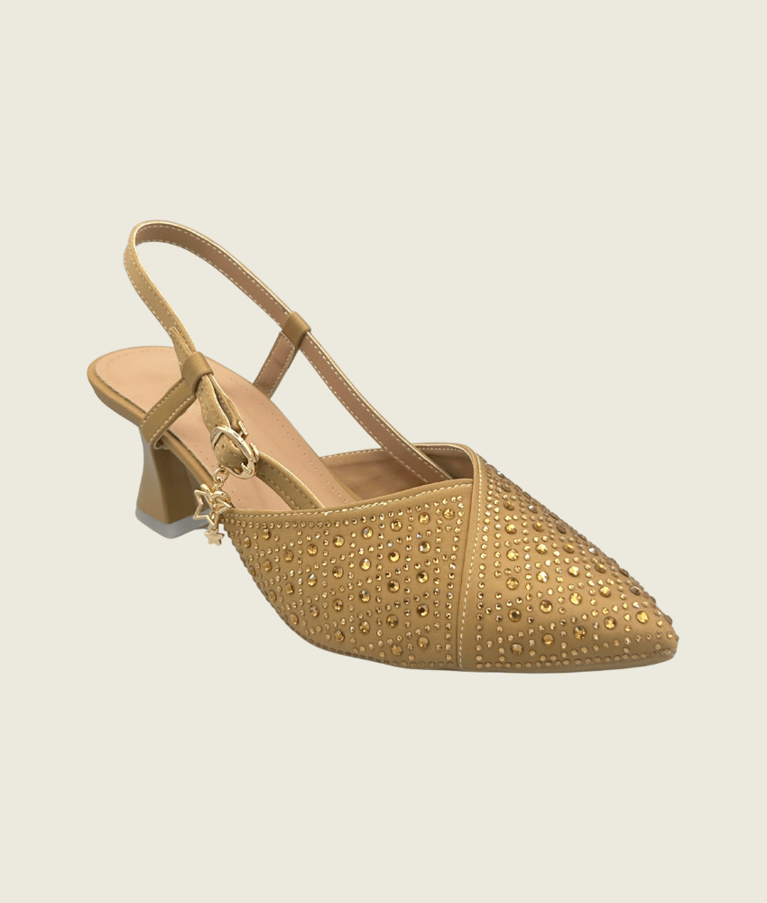 Fancy Beaded Small Heel – SM10035