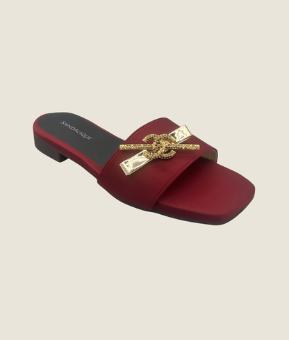 CC buckle Slipper FT10023