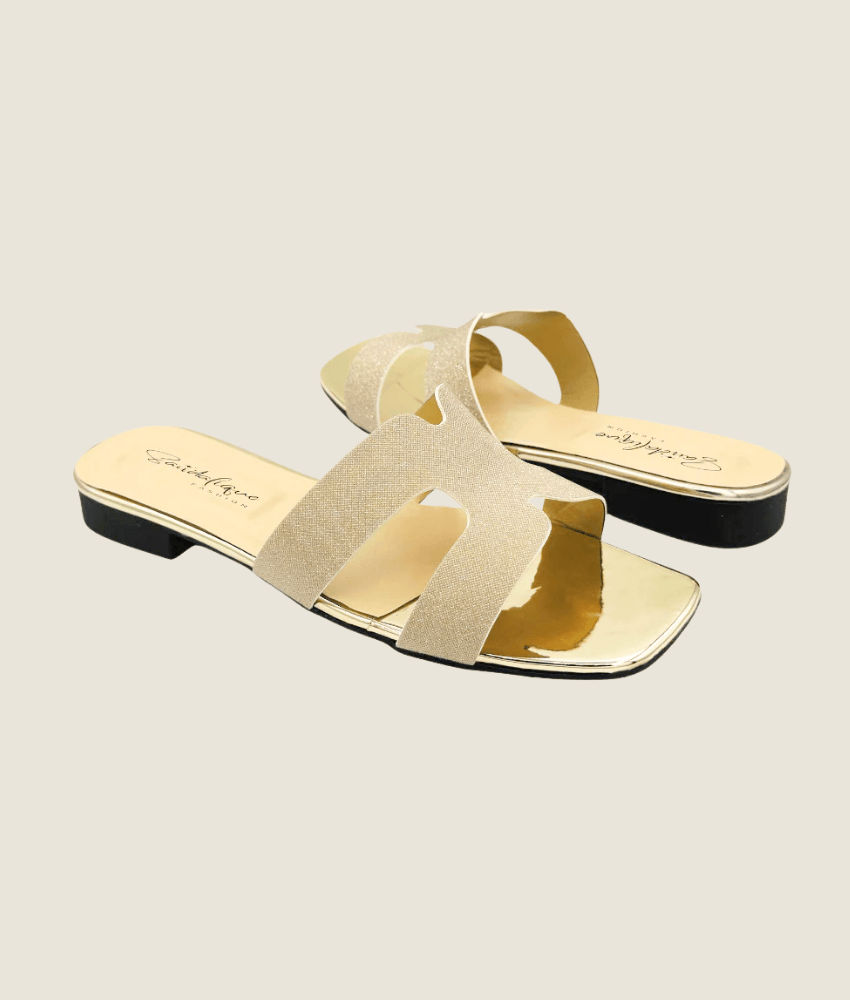 Casual Open Flat Slipper – FT10030 - Sandalique Flats