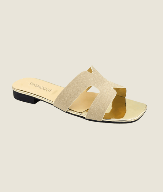 Casual Open Flat Slipper – FT10030 - Sandalique Flats