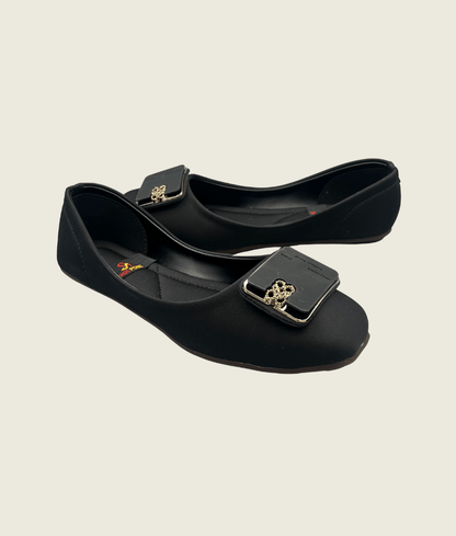 CharmEase Square Buckle Pumps - FT1004