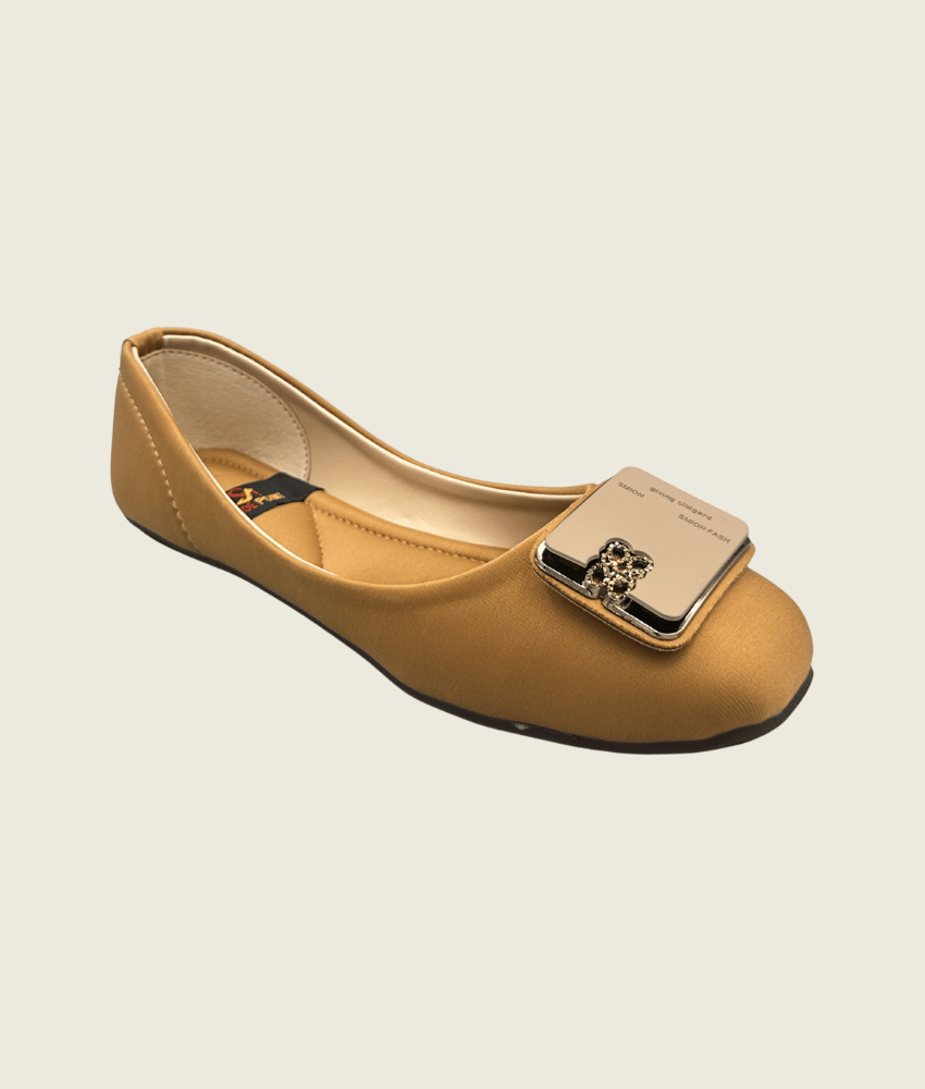 CharmEase Square Buckle Pumps - FT1004