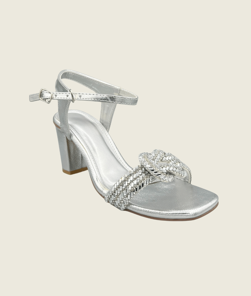 Classic Knot Block Heel - HH10020