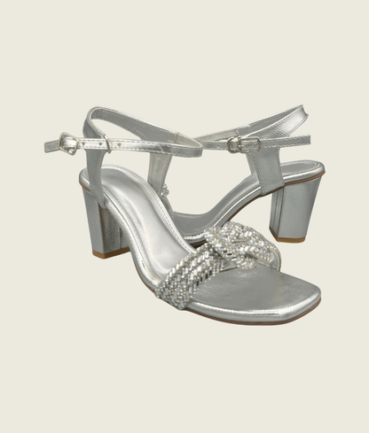 Classic Knot Block Heel - HH10020