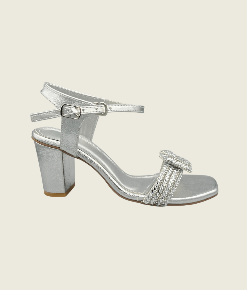 Classic Knot Block Heel - HH10020