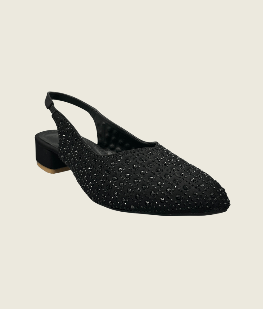 Crystal Chic Slingback Pumps - SM1001
