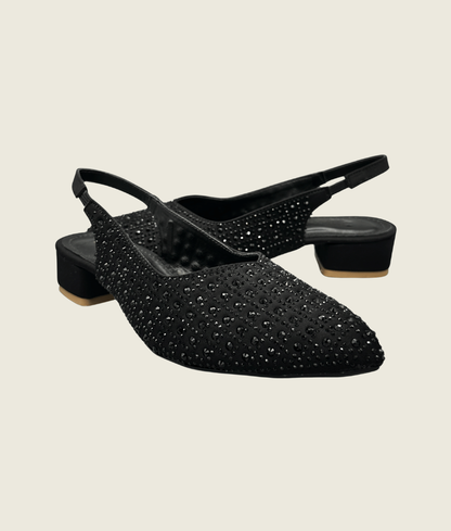 Crystal Chic Slingback Pumps - SM1001