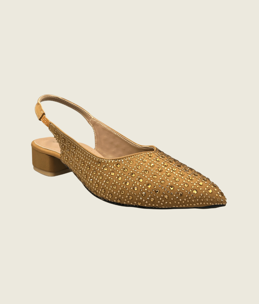 Crystal Chic Slingback Pumps - SM1001