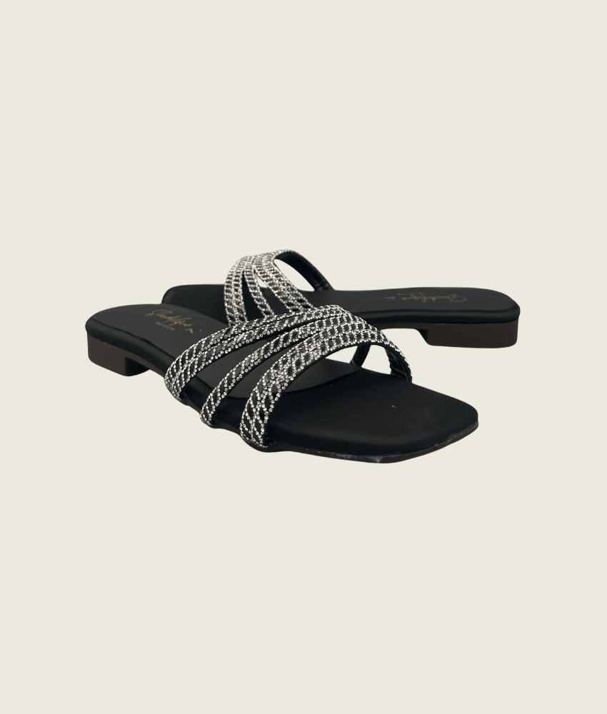 FT10019BL Five stripes flats.png