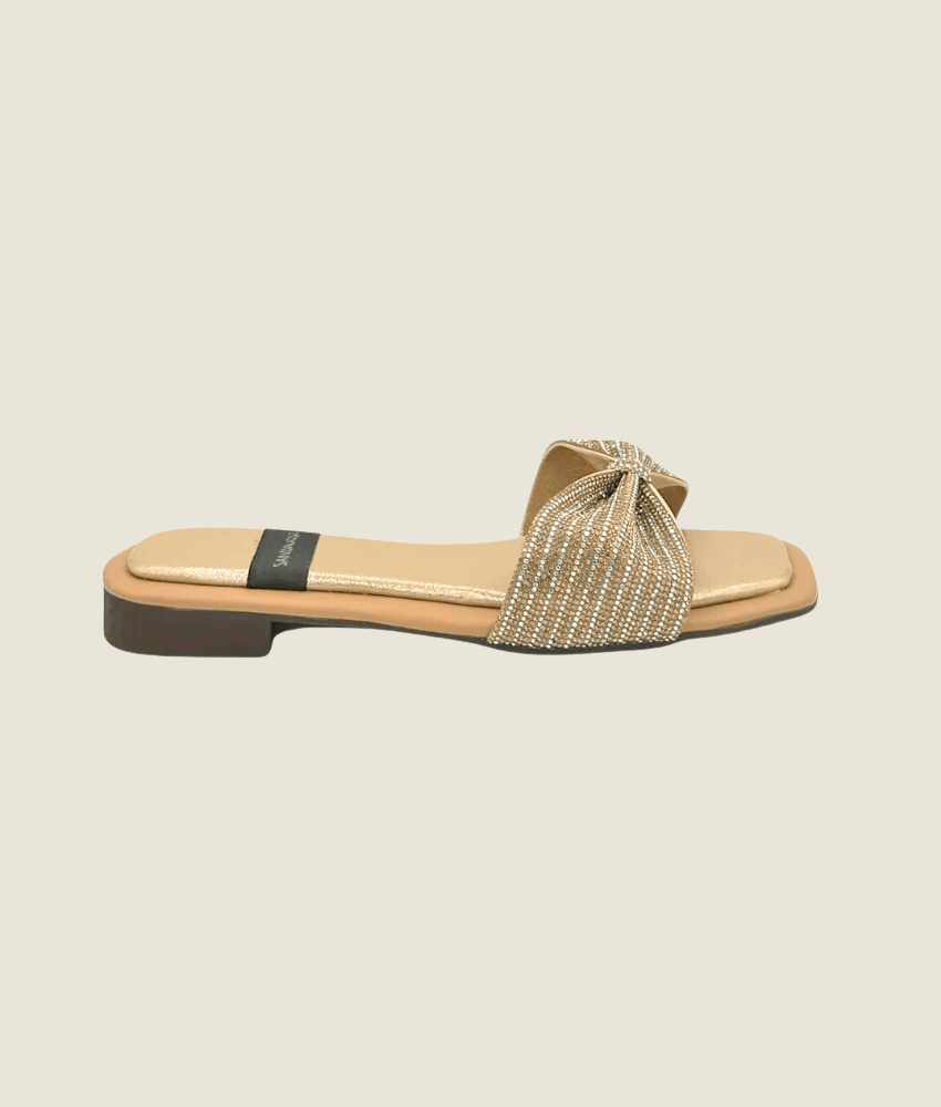 Fancy Flat Bow Slipper – FT10028 - Sandalique Flats