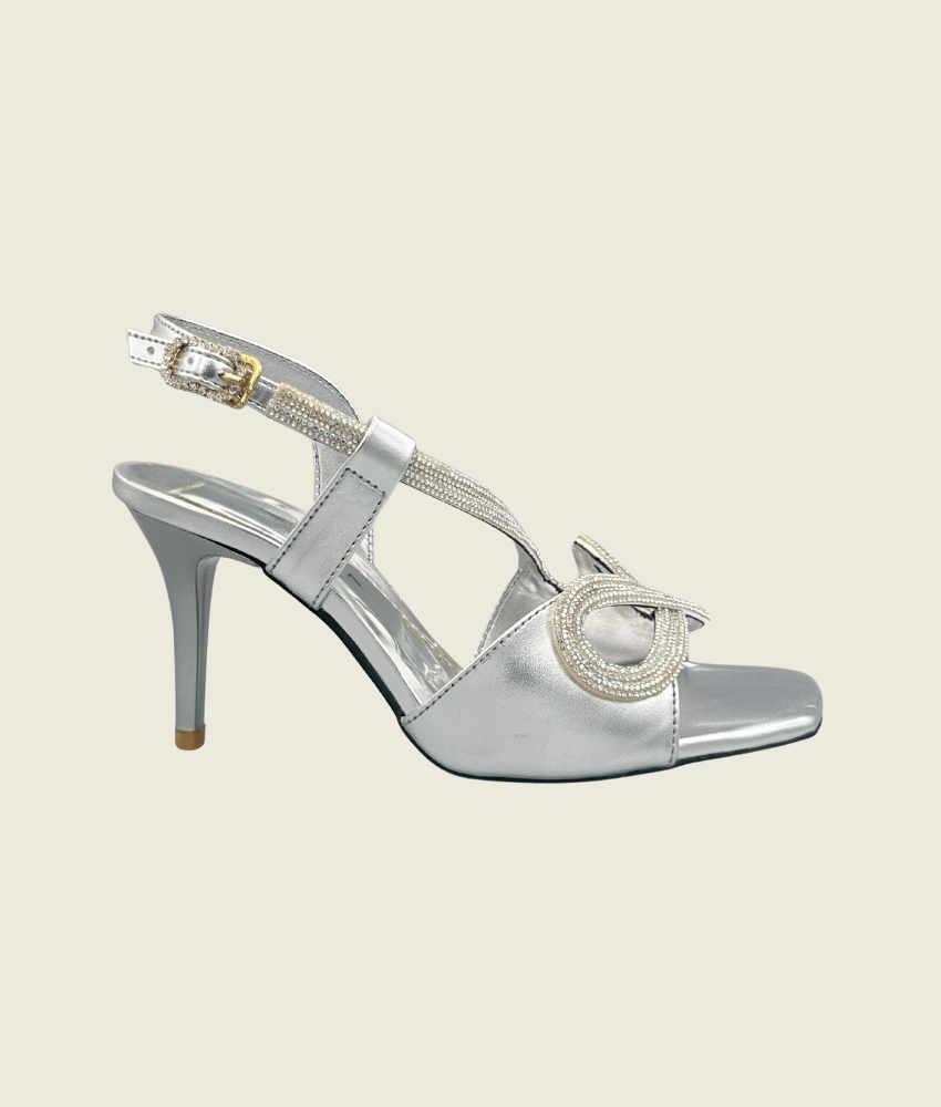 Seraphine Swirl T-Strap Heels - HH1009