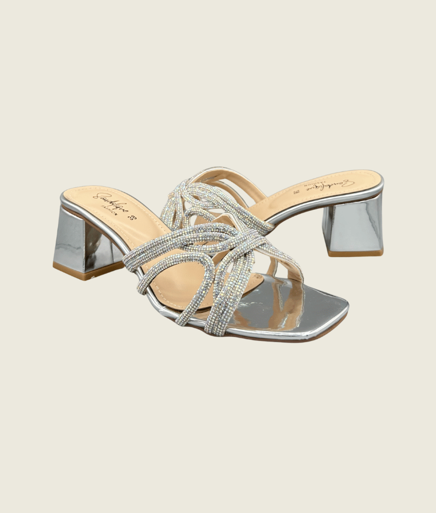 Loop strapped Block Heels - MH1006