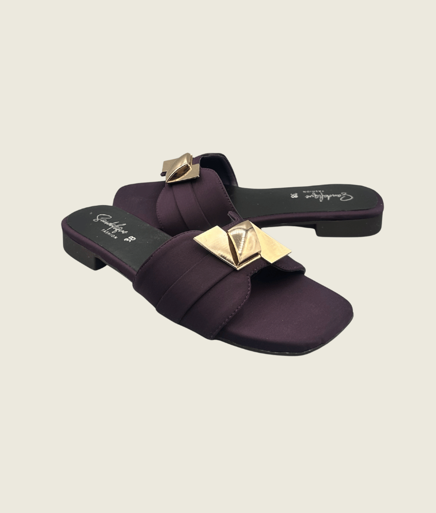 LuxeCharm Pyramid Flats - FT1005