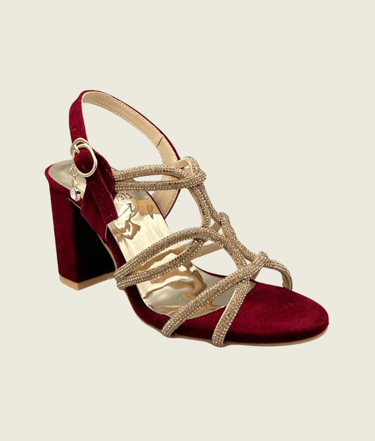 Luxe Entwine Strappy Heels - HH1004