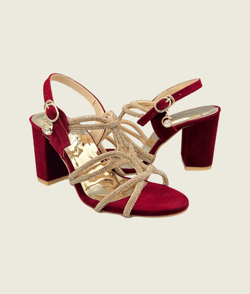 Luxe Entwine Strappy Heels - HH1004