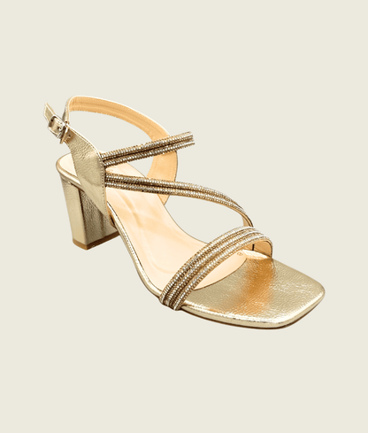 LuxeStrap Block Heels - HH10016