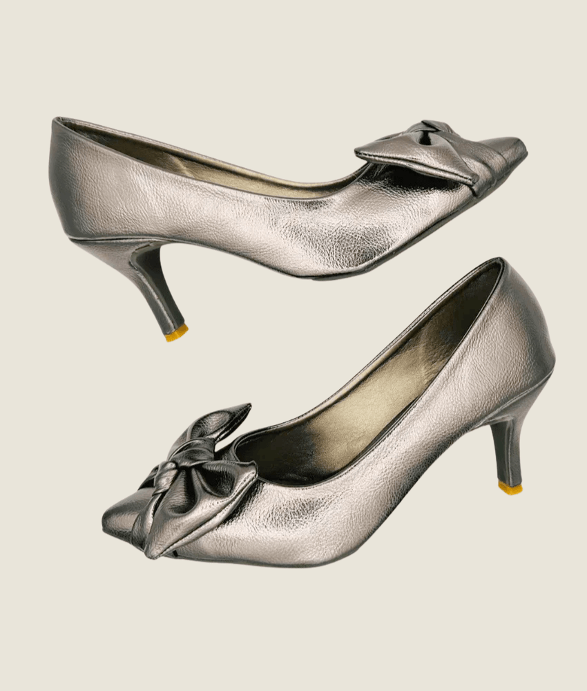 Pointed Toe Bow High Heel – HH10026 - Sandalique High Heel