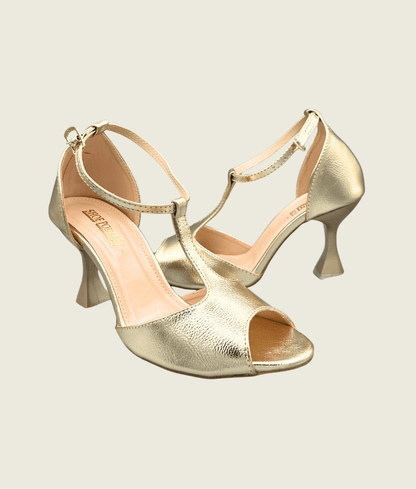 Radiant Charm T-Strap Heels - HH1002