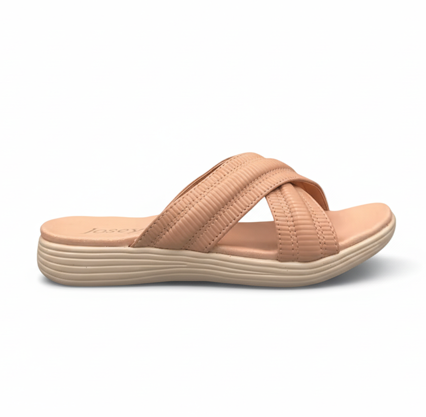 Sandalique FT10017PN1 Comfort Cross Strap Casual Shoes