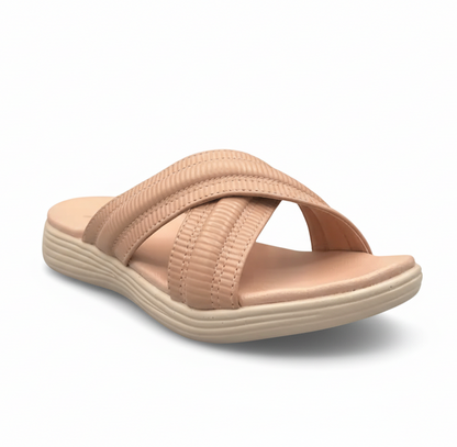 Sandalique FT10017PN Comfort Cross Strap Casual Shoes