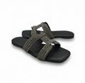Sandalique FT1006 Grey2 GleamKnot Flats