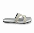 Sandalique FT1006 Silver GleamKnot Flats