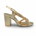 Sandalique HH10019GD2 Sparkle Slingback Heels