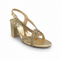 Sandalique HH10019GD Sparkle Slingback Heels