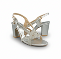 Sandalique HH10019SL1 Sparkle Slingback Heels