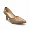 Sandalique HH10022 Nude Gloss Prism Heels