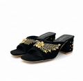 Sandalique MH10010BL1 Zarmina Square Heels
