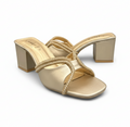 Sandalique MH1003GD1 Pearline Square Heel