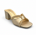 Sandalique MH1003GD Pearline Square Heel