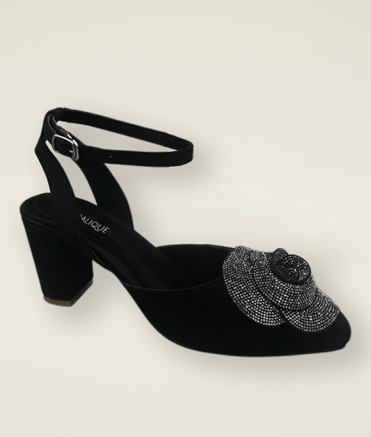 Scarlet Rose Block Heel - MH10033 - Sandalique Block Heel