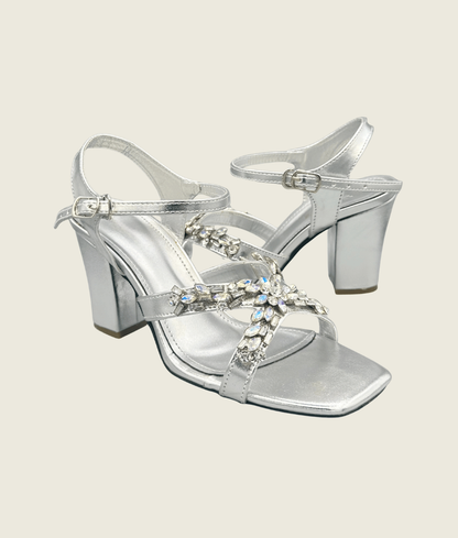 Shimmer Blossom Party Heels - HH10017