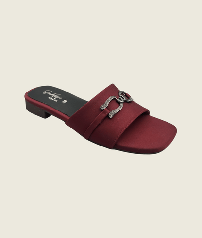 Urban Grace Buckle Flats - FT1003BL