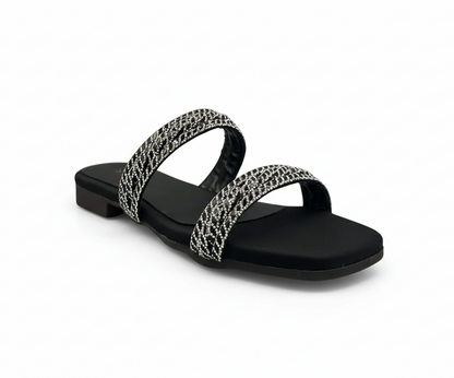 sandalique FT10018 - Dual Straps Everyday Slides