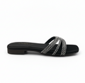 sandalique FT10019BL Five stripes flats.png