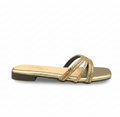 sandalique FT10019GD Five stripes flats